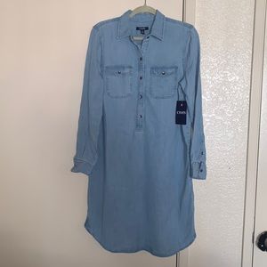 New Chaps Denim Dress